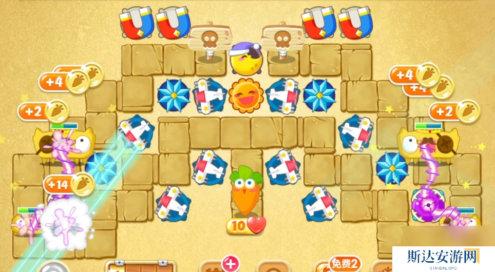 保卫萝卜2十二生肖如何摆放?保卫萝卜2内容分享