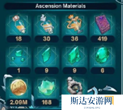 原神蓝砚培养材料是什么 原神蓝砚培养材料一览