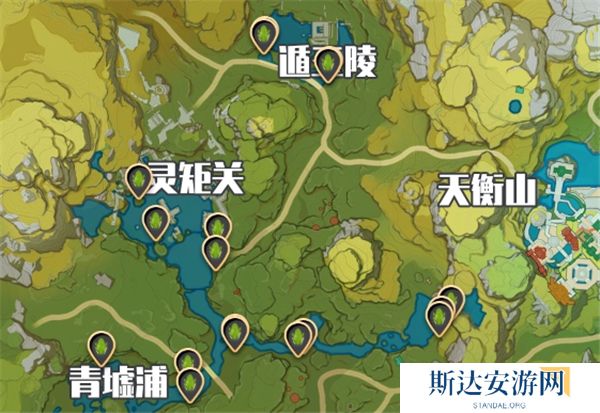 原神青蛙去哪里抓 原神青蛙抓捕位置一览