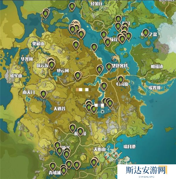 原神青蛙去哪里抓 原神青蛙抓捕位置一览