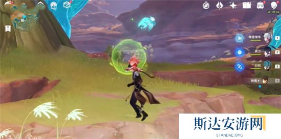 1702724206446931.jpg 《原神》手游 甘露花海树桩宝箱解谜攻略