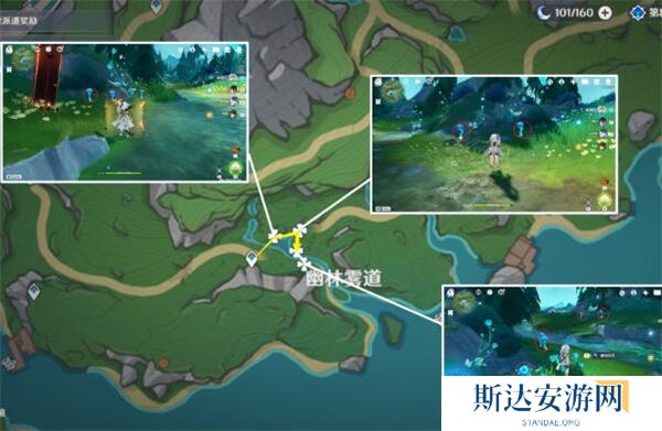 1702353436667758.jpg 《原神》手游 湖光铃兰采集路线图