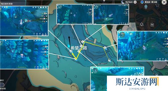 1702359922520214.jpg 《原神》手游 枫丹特产苍晶螺采集路线